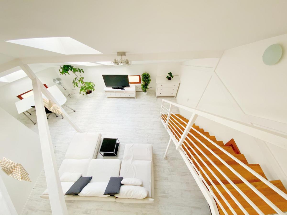 Loft With Rooftop And Free Parking In Garage بودابست المظهر الخارجي الصورة